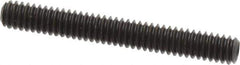 Value Collection - 1/4-20 UNC, 2" OAL, Cup Point Set Screw - Grade 8 Alloy Steel, 1/8" Key - Apex Tool & Supply