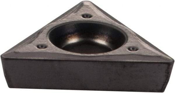 Iscar - TPMT2-1 Grade IC907 Carbide Turning Insert - 60° Triangle, 1/4" Inscr Circle, 3/32" Thick, 1/64" Corner Radius - Apex Tool & Supply