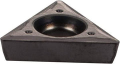 Iscar - TPMT2-1 Grade IC907 Carbide Turning Insert - 60° Triangle, 1/4" Inscr Circle, 3/32" Thick, 1/64" Corner Radius - Apex Tool & Supply