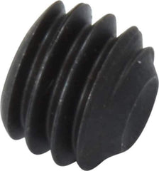 Value Collection - 5/16-18 UNC, 1/4" OAL, Cup Point Set Screw - Grade 8 Alloy Steel, 5/32" Key - Apex Tool & Supply