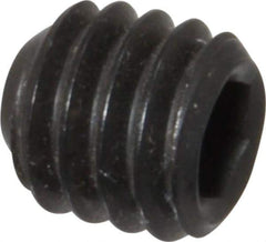 Value Collection - 5/16-18 UNC, 5/16" OAL, Cup Point Set Screw - Grade 8 Alloy Steel, 5/32" Key - Apex Tool & Supply