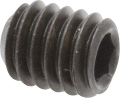Value Collection - 5/16-18 UNC, 3/8" OAL, Cup Point Set Screw - Grade 8 Alloy Steel, 5/32" Key - Apex Tool & Supply