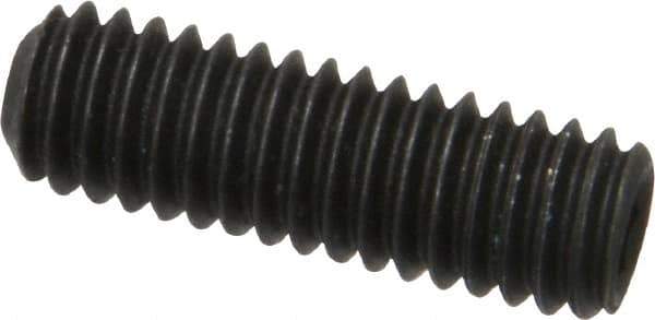 Value Collection - 5/16-18 UNC, 1" OAL, Cup Point Set Screw - Grade 8 Alloy Steel, 5/32" Key - Apex Tool & Supply