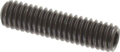 Value Collection - 5/16-18 UNC, 1-1/4" OAL, Cup Point Set Screw - Grade 8 Alloy Steel, 5/32" Key - Apex Tool & Supply