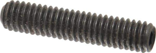 Value Collection - 5/16-18 UNC, 1-1/2" OAL, Cup Point Set Screw - Grade 8 Alloy Steel, 5/32" Key - Apex Tool & Supply