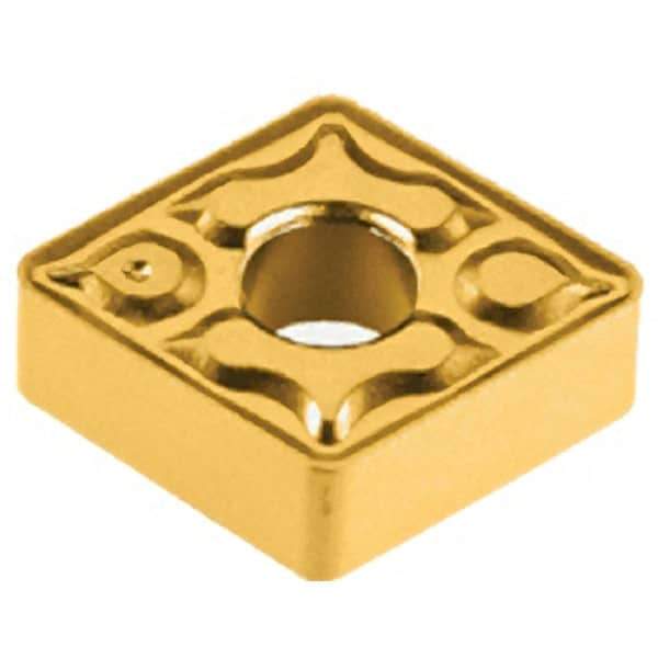 Iscar - SNMG433 TF Grade IC9350 Carbide Turning Insert - TiCN/Al2O3/TiN Finish, 90° Square, 1/2" Inscr Circle, 3/16" Thick, 3/64" Corner Radius - Apex Tool & Supply