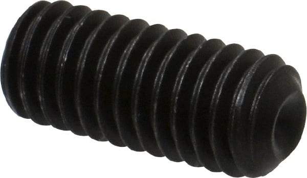 Value Collection - 3/8-16 UNC, 7/8" OAL, Cup Point Set Screw - Grade 8 Alloy Steel, 3/16" Key - Apex Tool & Supply