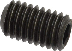 Value Collection - 7/16-14 UNC, 3/4" OAL, Cup Point Set Screw - Grade 8 Alloy Steel, 7/32" Key - Apex Tool & Supply