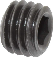 Value Collection - 1/2-13 UNC, 3/8" OAL, Cup Point Set Screw - Grade 8 Alloy Steel, 1/4" Key - Apex Tool & Supply