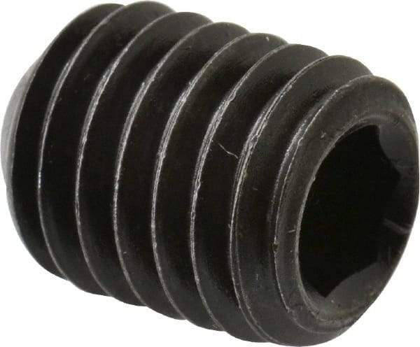 Value Collection - 1/2-13 UNC, 5/8" OAL, Cup Point Set Screw - Grade 8 Alloy Steel, 1/4" Key - Apex Tool & Supply