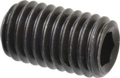 Value Collection - 1/2-13 UNC, 7/8" OAL, Cup Point Set Screw - Grade 8 Alloy Steel, 1/4" Key - Apex Tool & Supply