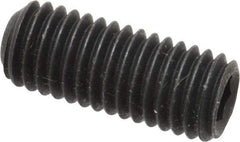 Value Collection - 1/2-13 UNC, 1-1/4" OAL, Cup Point Set Screw - Grade 8 Alloy Steel, 1/4" Key - Apex Tool & Supply