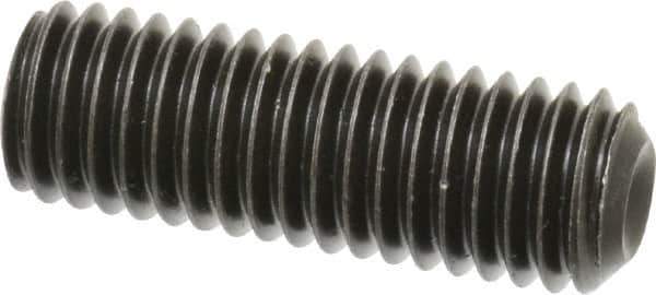 Value Collection - 1/2-13 UNC, 1-1/2" OAL, Cup Point Set Screw - Grade 8 Alloy Steel, 1/4" Key - Apex Tool & Supply