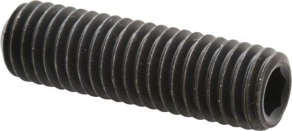 Value Collection - 1/2-13 UNC, 1-3/4" OAL, Cup Point Set Screw - Grade 8 Alloy Steel, 1/4" Key - Apex Tool & Supply