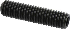 Value Collection - 1/2-13 UNC, 2" OAL, Cup Point Set Screw - Grade 8 Alloy Steel, 1/4" Key - Apex Tool & Supply