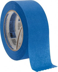 3M - 2" Wide x 60 Yd Long Blue Paper Masking Tape - Series 2090, 5.7 mil Thick, 27 In/Lb Tensile Strength - Apex Tool & Supply