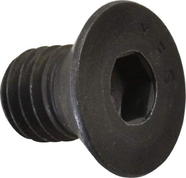 Value Collection - 1/2-13 UNC Hex Socket Drive, 82° Flat Screw - Alloy Steel, Black Oxide Finish, Fully Threaded, 3/4" OAL - Apex Tool & Supply