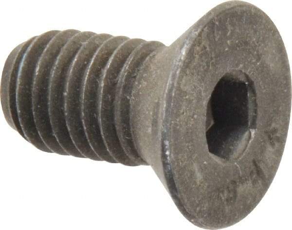 Value Collection - 1/2-13 UNC Hex Socket Drive, 82° Flat Screw - Alloy Steel, Black Oxide Finish, Fully Threaded, 1" OAL - Apex Tool & Supply