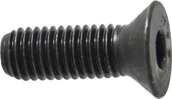 Value Collection - 1/2-13 UNC Hex Socket Drive, 82° Flat Screw - Alloy Steel, Black Oxide Finish, Fully Threaded, 1-1/2" OAL - Apex Tool & Supply