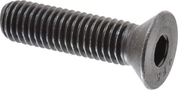Value Collection - 1/2-13 UNC Hex Socket Drive, 82° Flat Screw - Alloy Steel, Black Oxide Finish, Fully Threaded, 2" OAL - Apex Tool & Supply