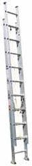 Made in USA - 32' High, Type I Rating, Aluminum Extension Ladder - Apex Tool & Supply