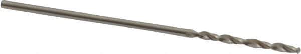 Accupro - #60 130° Cobalt Jobber Drill - Bright Finish, Right Hand Cut, Parabolic Flute, Straight Shank, 1-11/32" OAL, Split Point - Apex Tool & Supply