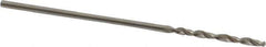 Accupro - #60 130° Cobalt Jobber Drill - Bright Finish, Right Hand Cut, Parabolic Flute, Straight Shank, 1-11/32" OAL, Split Point - Apex Tool & Supply