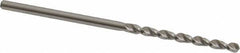 Accupro - #48 130° Cobalt Jobber Drill - Bright Finish, Right Hand Cut, Parabolic Flute, Straight Shank, 1-15/16" OAL, Split Point - Apex Tool & Supply