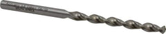 Accupro - 4.6mm 130° Cobalt Jobber Drill - Bright Finish, Right Hand Cut, Parabolic Flute, Straight Shank, 3-5/32" OAL, Split Point - Apex Tool & Supply