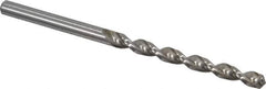Accupro - 3/16" 130° Cobalt Jobber Drill - Bright Finish, Right Hand Cut, Parabolic Flute, Straight Shank, 3-3/8" OAL, Split Point - Apex Tool & Supply