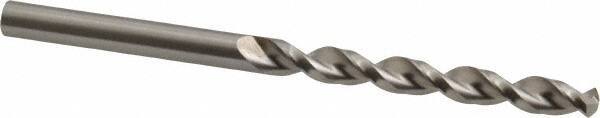 Accupro - 5.75mm 130° Cobalt Jobber Drill - Bright Finish, Right Hand Cut, Parabolic Flute, Straight Shank, 93mm OAL, Split Point - Apex Tool & Supply