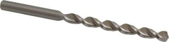 Accupro - Letter C 130° Cobalt Jobber Drill - Bright Finish, Right Hand Cut, Parabolic Flute, Straight Shank, 3-31/32" OAL, Split Point - Apex Tool & Supply