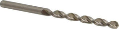 Accupro - 7mm 130° Cobalt Jobber Drill - Bright Finish, Right Hand Cut, Parabolic Flute, Straight Shank, 4-19/64" OAL, Split Point - Apex Tool & Supply