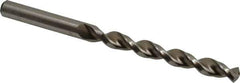 Accupro - 21/64" 130° Cobalt Jobber Drill - Bright Finish, Right Hand Cut, Parabolic Flute, Straight Shank, 4-19/32" OAL, Split Point - Apex Tool & Supply