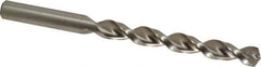Accupro - 27/64" 130° Cobalt Jobber Drill - Bright Finish, Right Hand Cut, Parabolic Flute, Straight Shank, 5-19/32" OAL, Split Point - Apex Tool & Supply