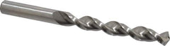 Accupro - 1/2" 130° Cobalt Jobber Drill - Bright Finish, Right Hand Cut, Parabolic Flute, Straight Shank, 5-15/16" OAL, Split Point - Apex Tool & Supply
