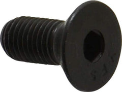 Value Collection - 5/16-24 UNF Hex Socket Drive, 82° Flat Screw - Alloy Steel, Black Oxide Finish, Fully Threaded, 3/4" OAL - Apex Tool & Supply
