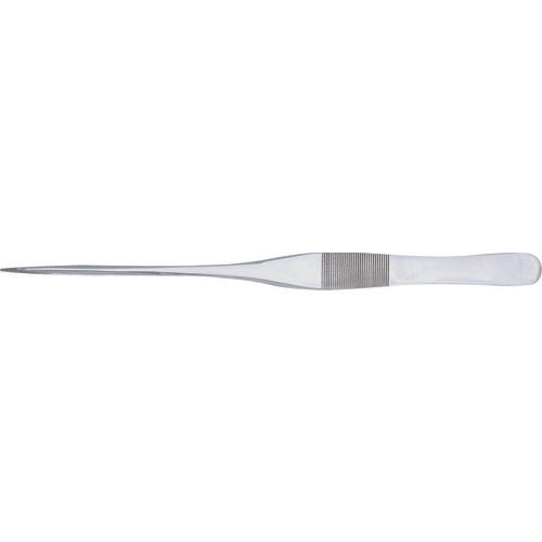 6″ Sharp Point Plan End Utility Tweezers - Apex Tool & Supply