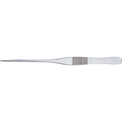 6″ Sharp Point Plan End Utility Tweezers - Apex Tool & Supply