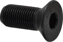 Value Collection - 1/2-20 UNF Hex Socket Drive, 82° Flat Screw - Alloy Steel, Black Oxide Finish, Fully Threaded, 1-1/4" OAL - Apex Tool & Supply
