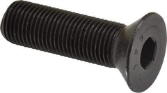 Value Collection - 1/2-20 UNF Hex Socket Drive, 82° Flat Screw - Alloy Steel, Black Oxide Finish, Fully Threaded, 1-3/4" OAL - Apex Tool & Supply