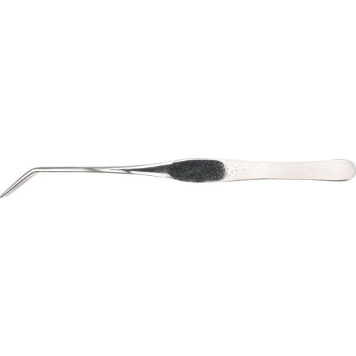7″ Sharp Pointed Utility Bent Tweezers - Apex Tool & Supply