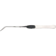 7″ Sharp Pointed Utility Bent Tweezers - Apex Tool & Supply