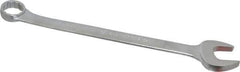 Blackhawk by Proto - 1-3/8" 12 Point Offset Combination Wrench - 15° Offset Angle, 18-1/2" OAL, Steel, Satin Finish - Apex Tool & Supply