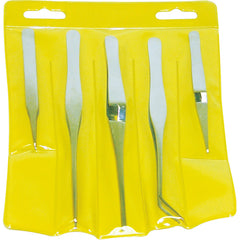 5 Pieces Tweezer Set - Apex Tool & Supply