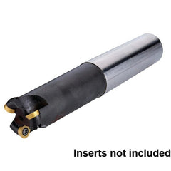 Kennametal - 1" Cutting Diam, 1" Diam Weldon Shank Indexable Copy End Mill - Apex Tool & Supply