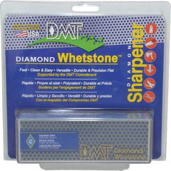 DMT - 6" Long x 2" Wide x 3/4" Thick, Diam ond Sharpening Stone - Rectangle, 325 Grit, Coarse Grade - Apex Tool & Supply