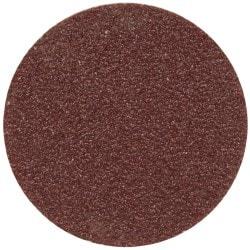 Merit Abrasives - 1" Disc Diam, 100 Grit, Aluminum Oxide Quick Change Disc - Type P Attaching System, Coated, Fine Grade, 40,000 RPM - Apex Tool & Supply