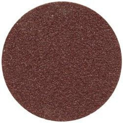 Merit Abrasives - 1" Disc Diam, 100 Grit, Aluminum Oxide Quick Change Disc - Type P Attaching System, Coated, Fine Grade, 40,000 RPM - Apex Tool & Supply