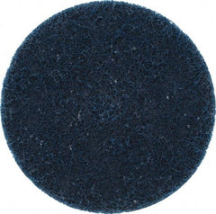 Merit Abrasives - 3" Disc Diam, Aluminum Oxide Quick Change Disc - Type P Attaching System, Nonwoven, Blue, Very Fine Grade, 20,000 RPM, XC Series - Apex Tool & Supply